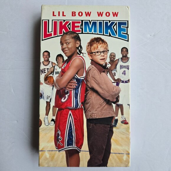 Like Mike VHS Movie Starring Lil Bow Wow & Morris Chestnut 2002 Comedy Family Fi - Picture 5 of 12